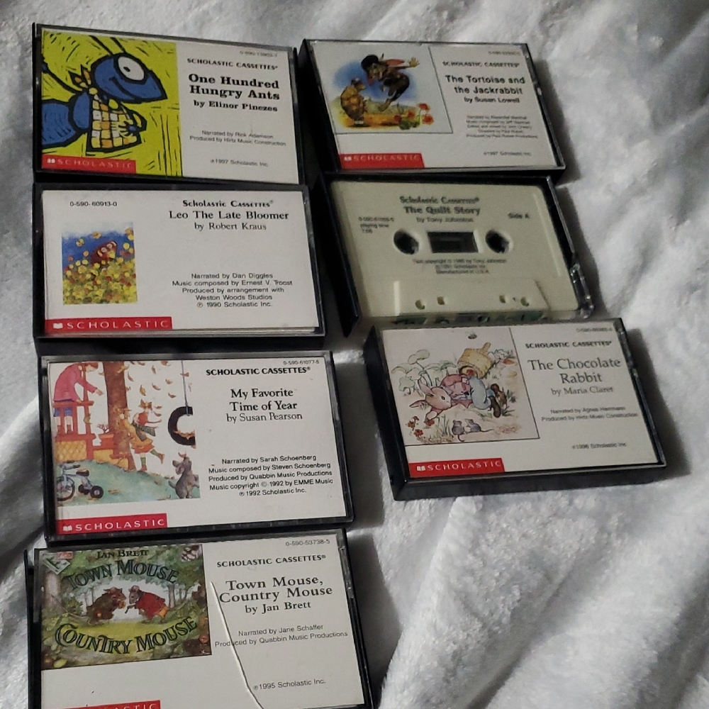 Scholastic Casette Tapes As Is
